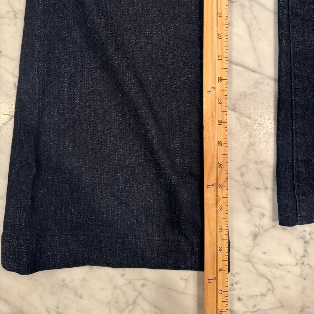 7 For all Mankind Flared Denim With Straps - Picture 4 of 5